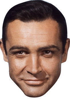 Sean Connery James Bond Face Mask FANCY DRESS HEN BIRTHDAY PARTY FUN STAG DO HEN