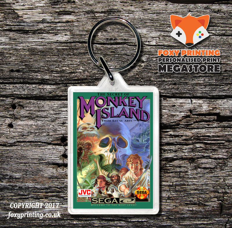 Secret Of Monkey Island 3 Game Inspired Retro Gaming Keyring