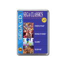 Sega Classics Arcade Collection 4 In 1 Sega Mega CD Game Inspired Retro Gaming Magnet