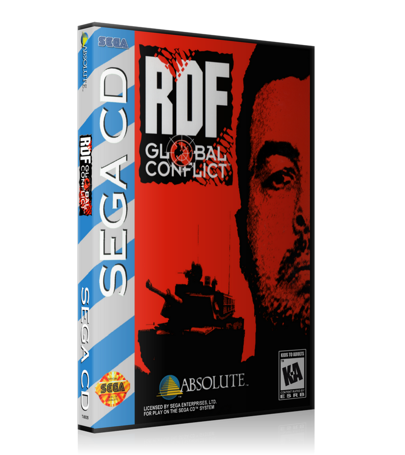 RDF REPLACEMENT Retro Gaming Case