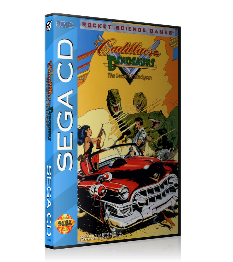 Cadillacs and dinosaurs REPLACEMENT Retro Gaming Case