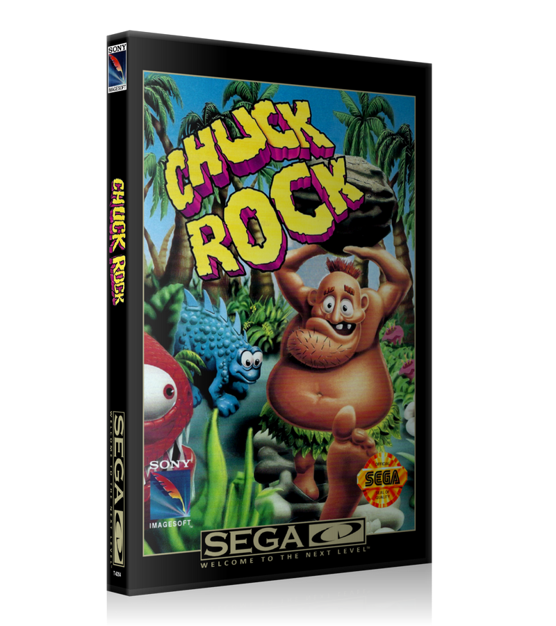 Chuck rock 3 REPLACEMENT Retro Gaming Case
