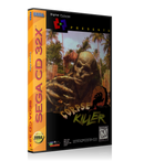 Corpse killer32x 2 REPLACEMENT Retro Gaming Case