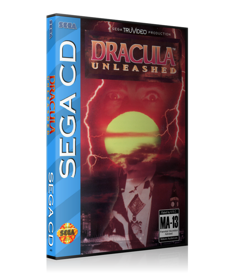 Dracula unleashed REPLACEMENT Retro Gaming Case