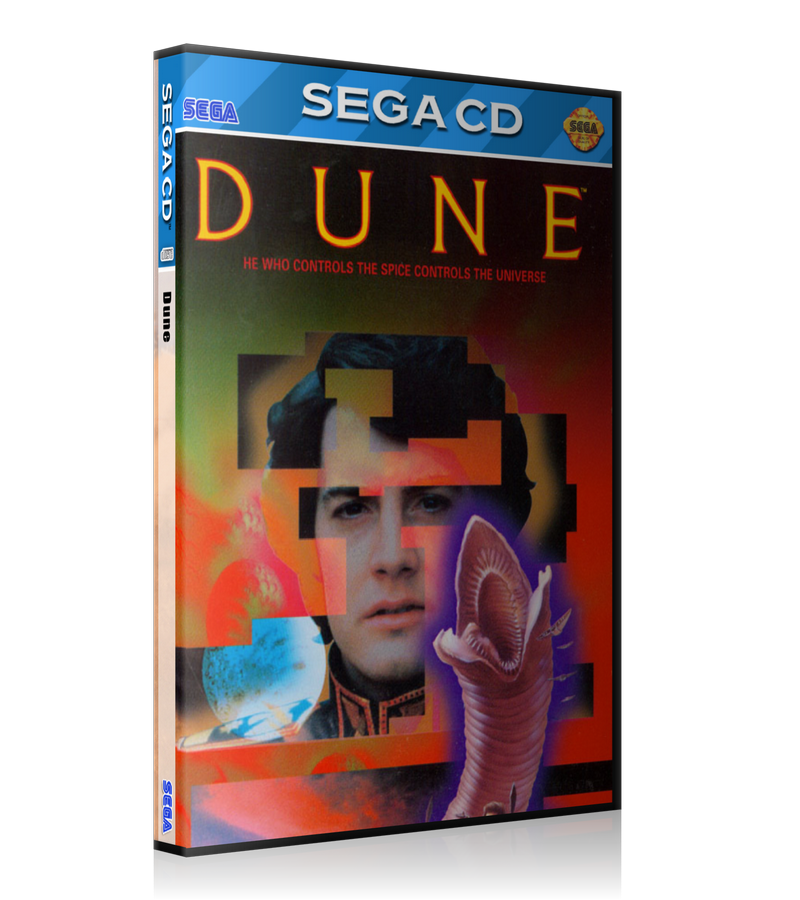 Dune REPLACEMENT Retro Gaming Case
