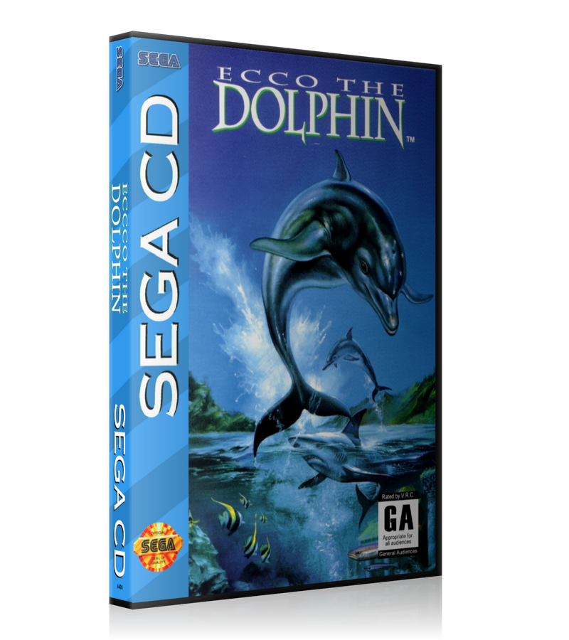 Ecco the dolphin REPLACEMENT Retro Gaming Case