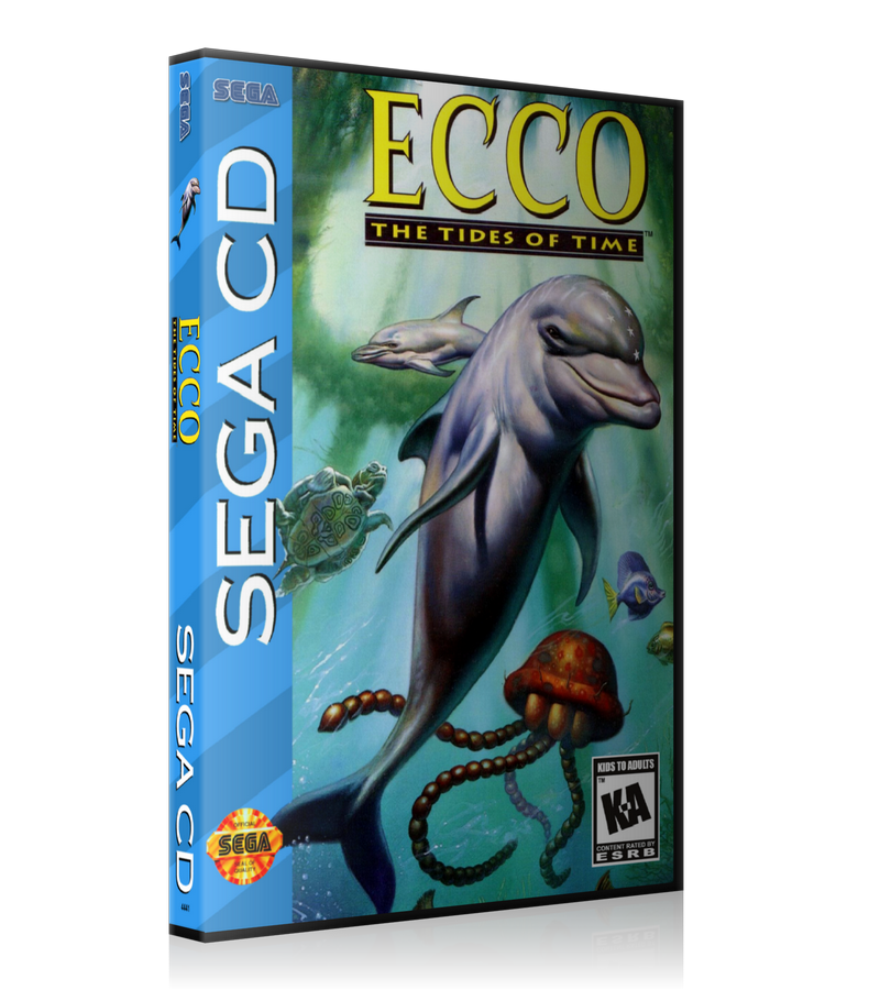Ecco the tides of time REPLACEMENT Retro Gaming Case