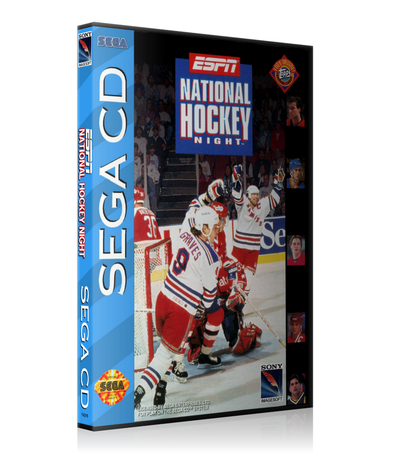 Espn national hockey night REPLACEMENT Retro Gaming Case