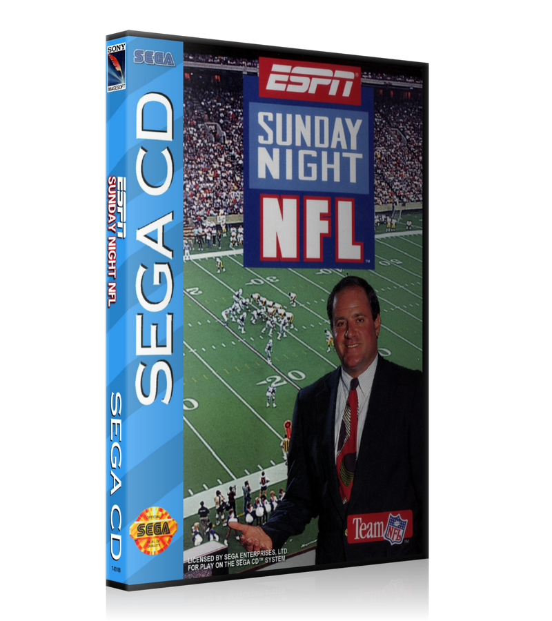 Espn Sunday night football REPLACEMENT Retro Gaming Case