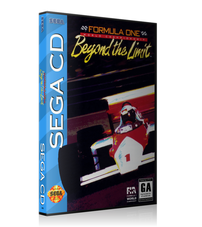 F1 beyond the limit REPLACEMENT Retro Gaming Case
