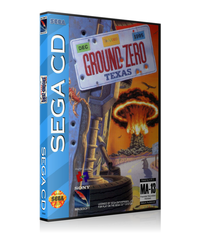 Ground zero texas REPLACEMENT Retro Gaming Case