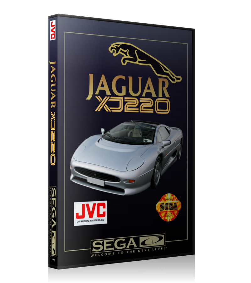 Jaguar xj220 3 REPLACEMENT Retro Gaming Case