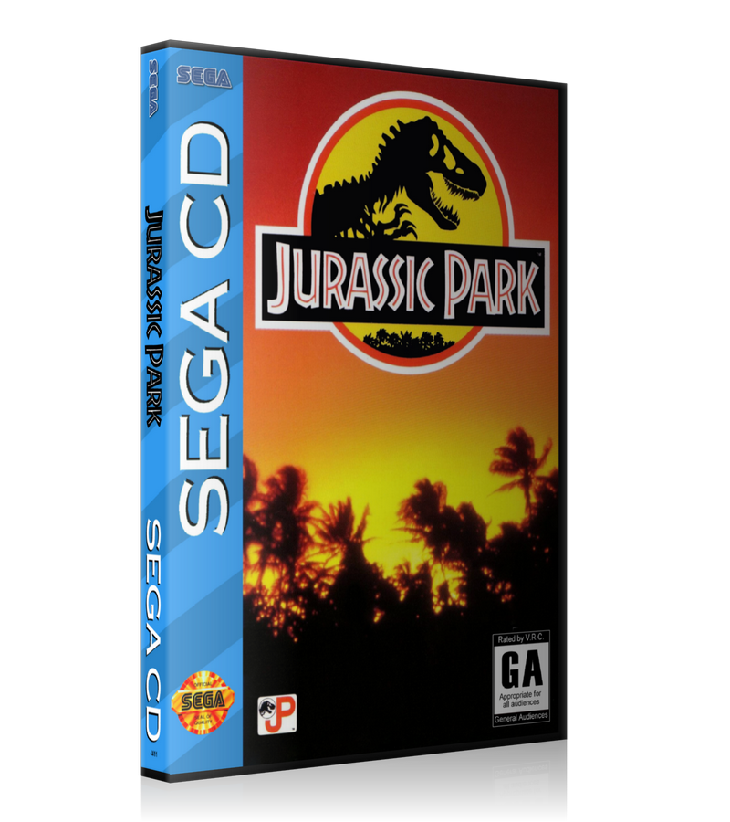 Jurassic park REPLACEMENT Retro Gaming Case