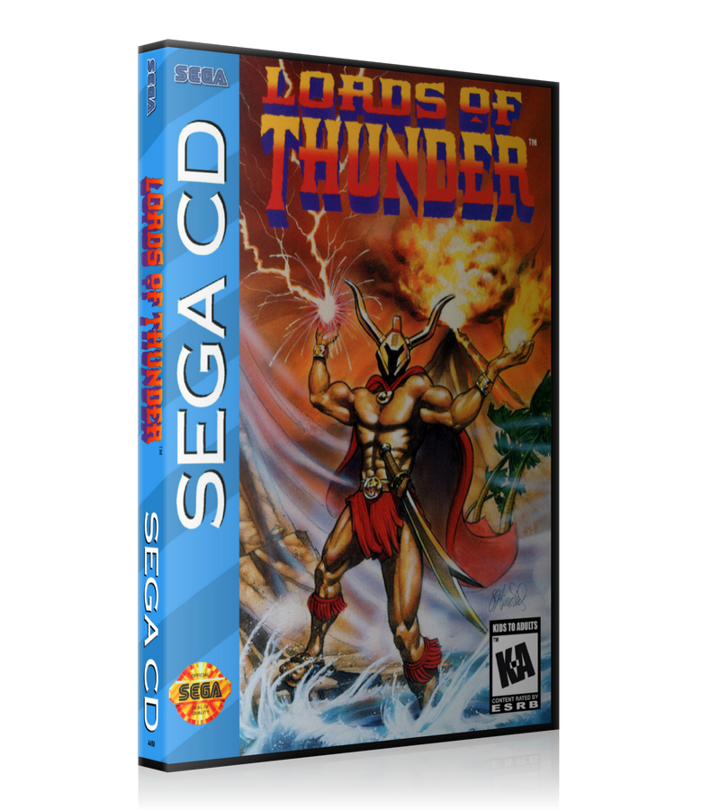 Lords of thunder REPLACEMENT Retro Gaming Case