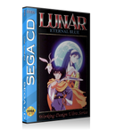 Lunar eternal blue 4 REPLACEMENT Retro Gaming Case