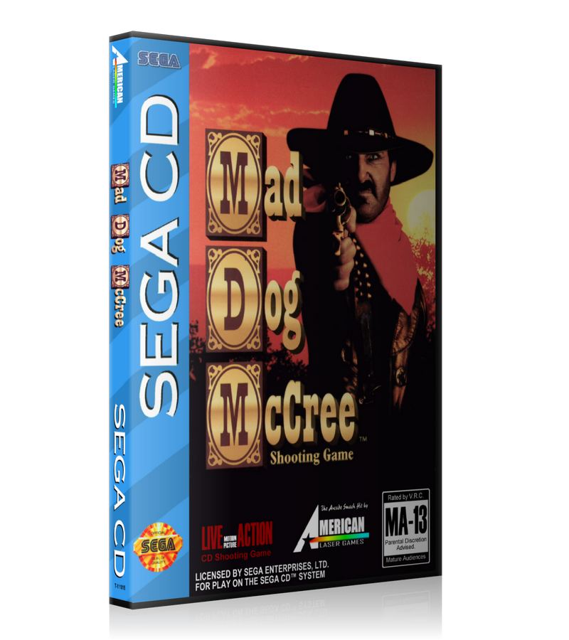 Mad dog mccree REPLACEMENT Retro Gaming Case