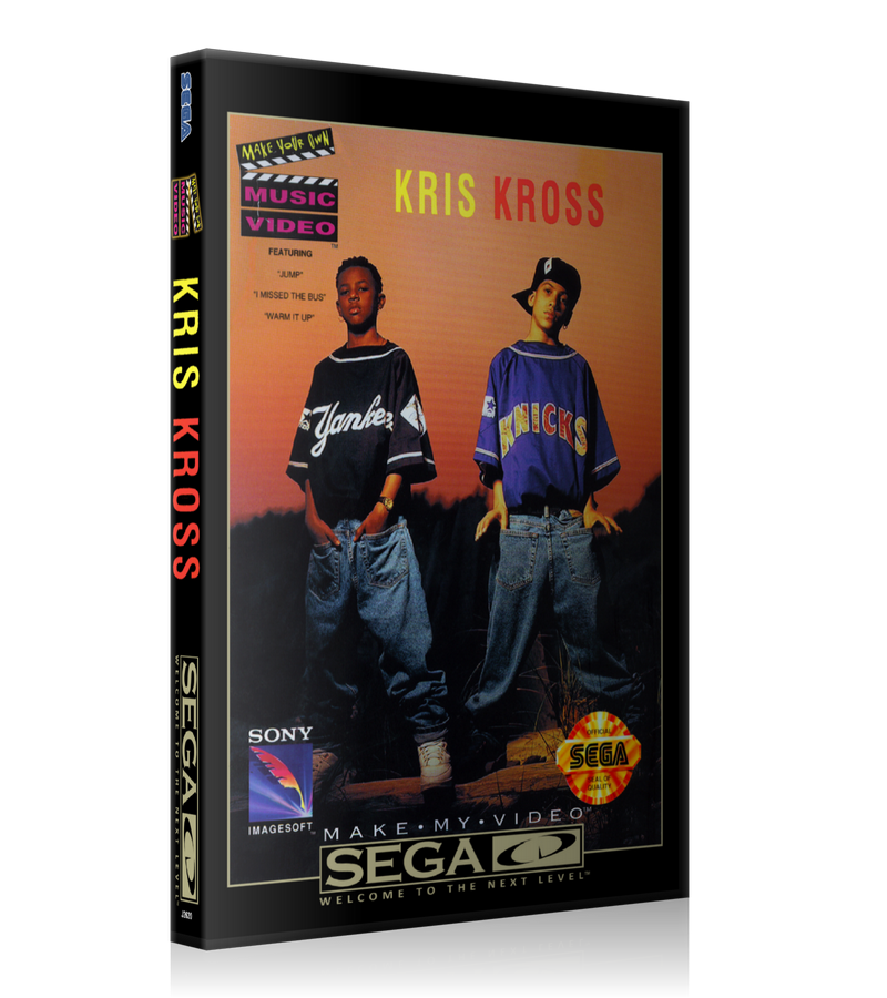 Make my video kris kross 3 REPLACEMENT Retro Gaming Case