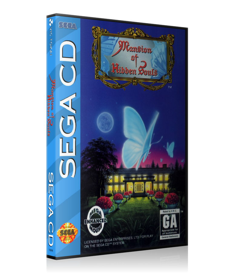 Mansion of hidden souls REPLACEMENT Retro Gaming Case