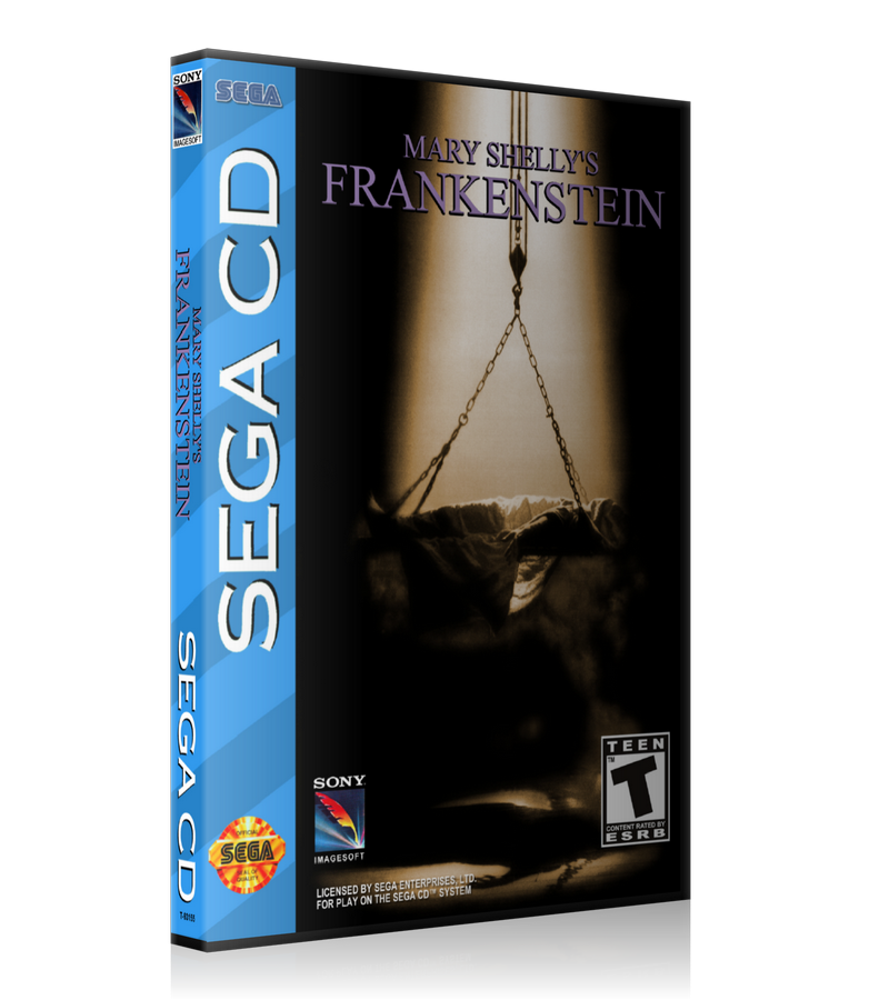 Mary shelleys frankenstein REPLACEMENT Retro Gaming Case