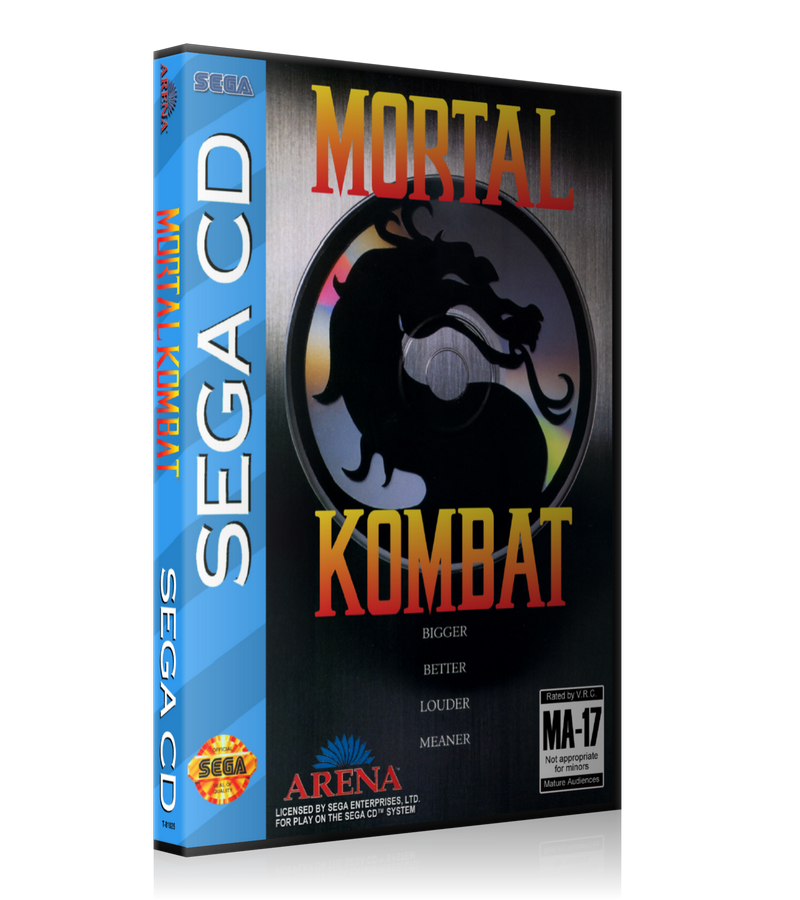 Mortal kombat 3 REPLACEMENT Retro Gaming Case