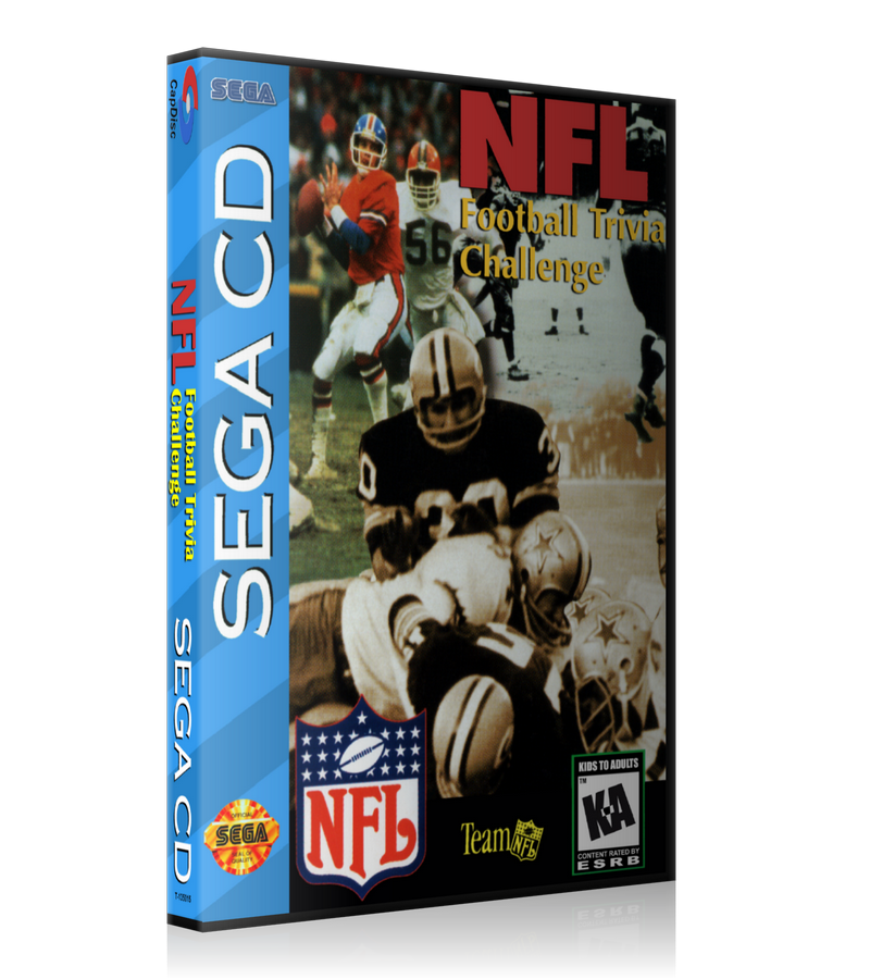 Nfl football trivia REPLACEMENT Retro Gaming Case