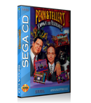 Penn and teller REPLACEMENT Retro Gaming Case