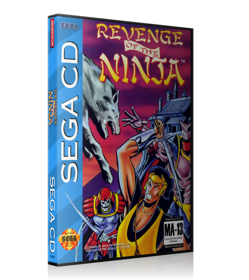 Revenge of the ninja REPLACEMENT Retro Gaming Case