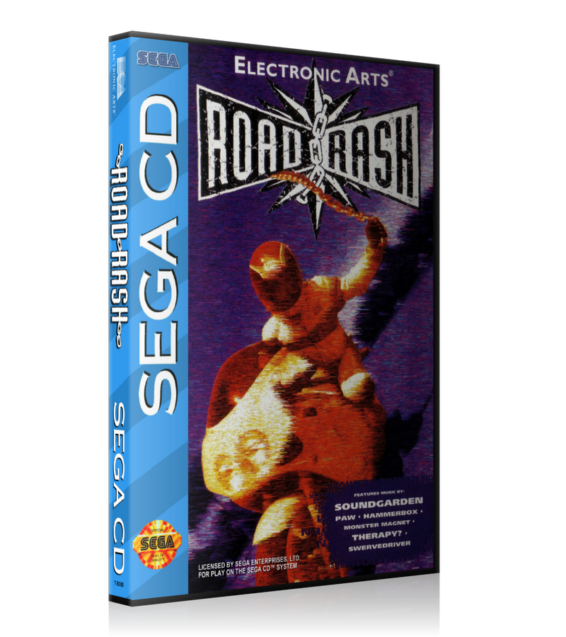 Road rash REPLACEMENT Retro Gaming Case