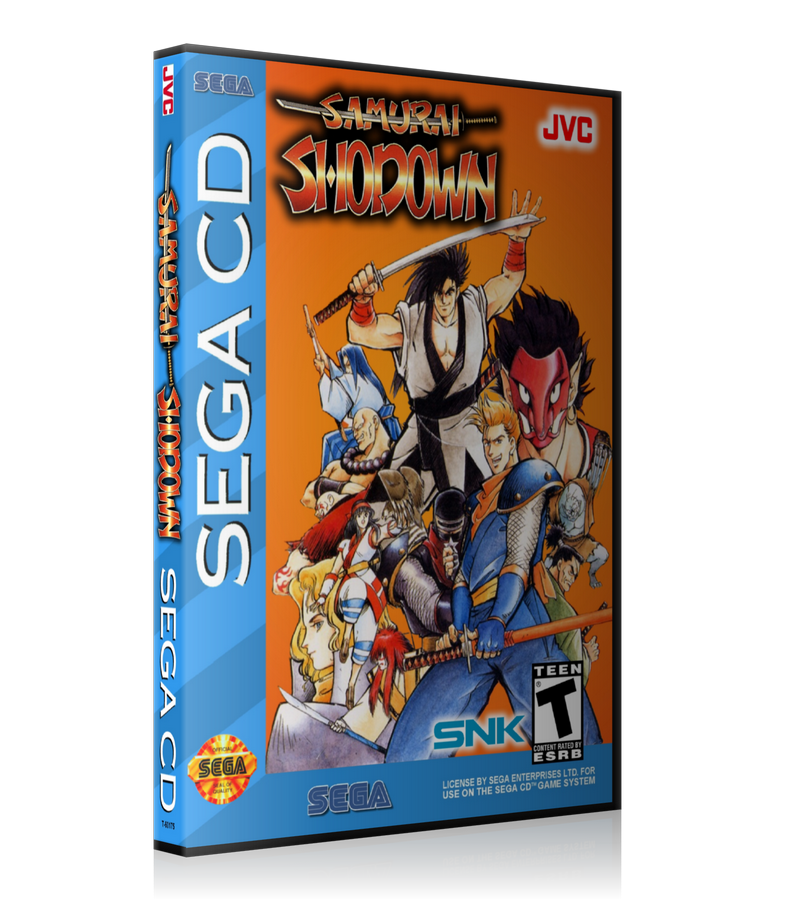 Samurai shodown REPLACEMENT Retro Gaming Case