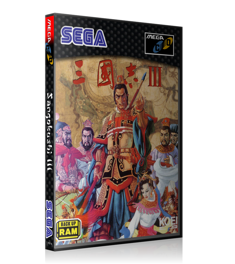 Sangokushi 3 Jp REPLACEMENT Retro Gaming Case
