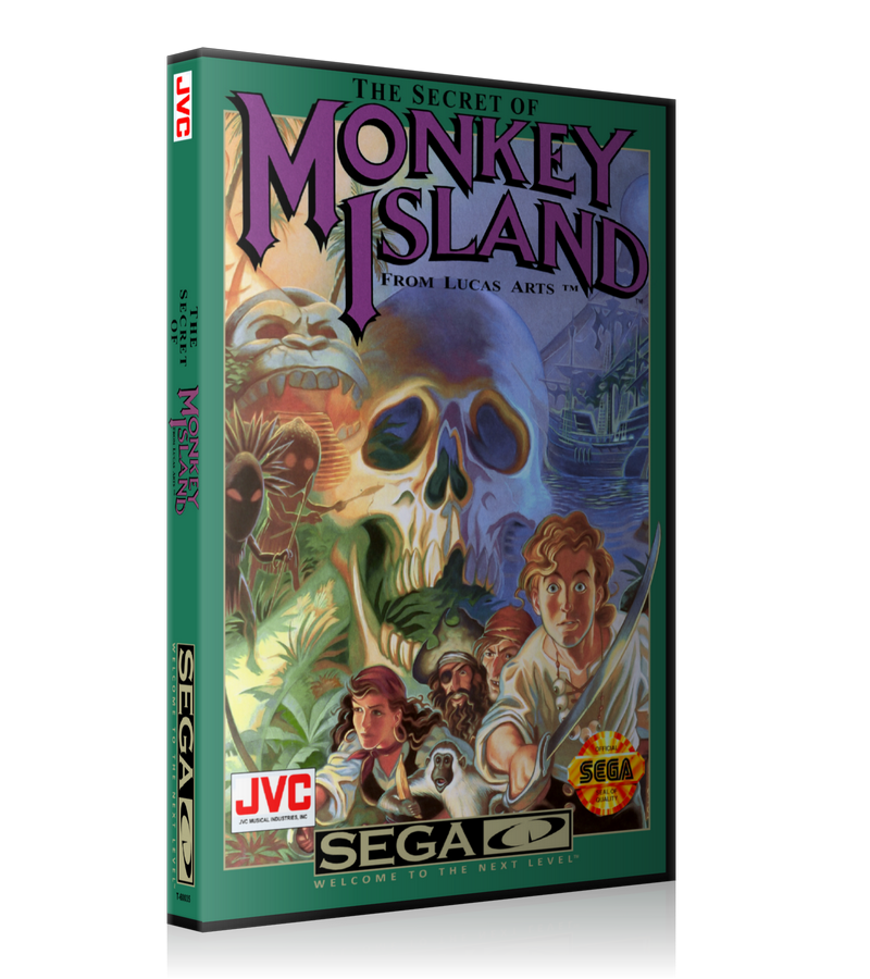 Secret of monkey island 3 REPLACEMENT Retro Gaming Case