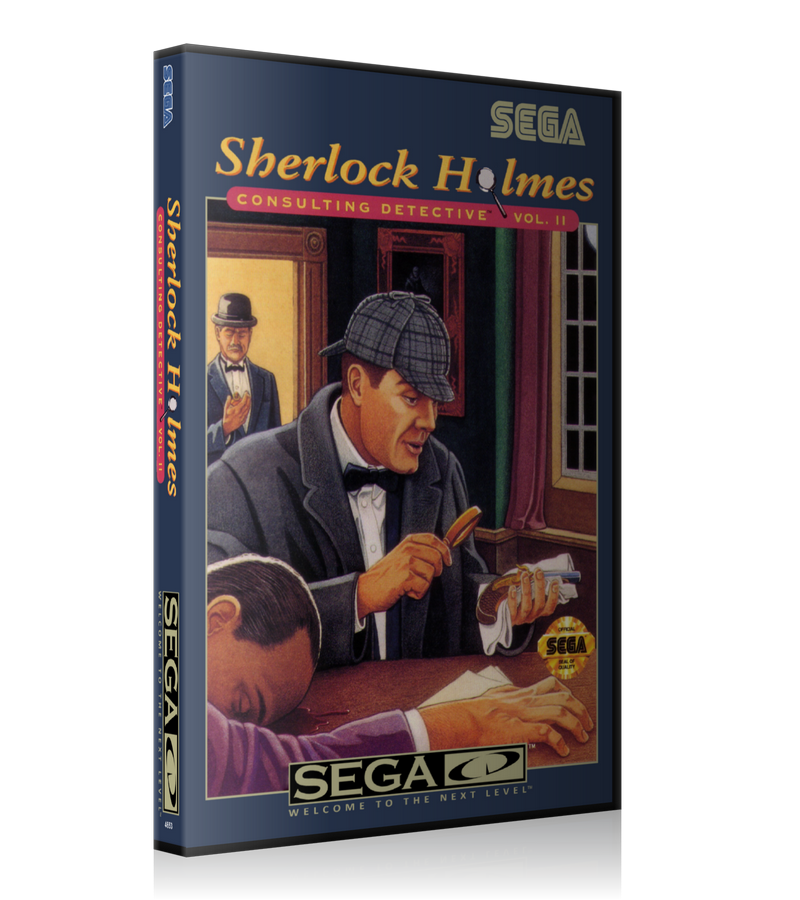 Sherlock holmes vol 2 3 REPLACEMENT Retro Gaming Case