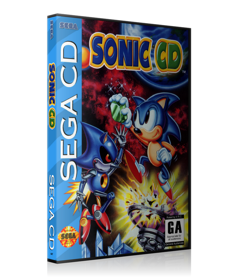 Soniccd REPLACEMENT Retro Gaming Case