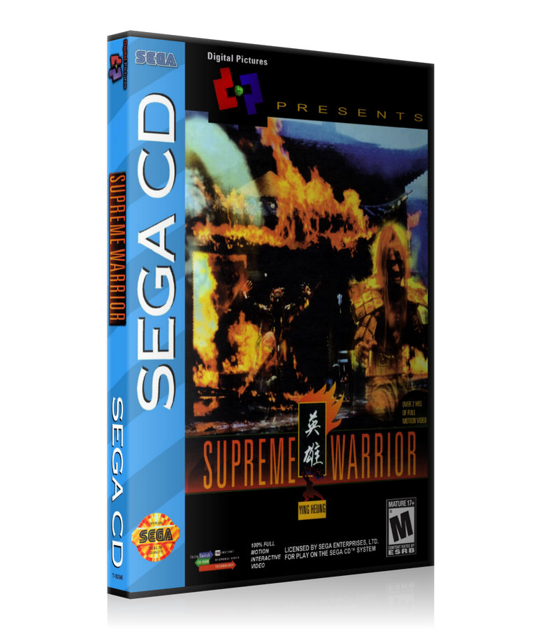 Supreme warrior REPLACEMENT Retro Gaming Case