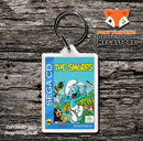 Sega Cd Thes Murfs Game Inspired Retro Gaming Keyring