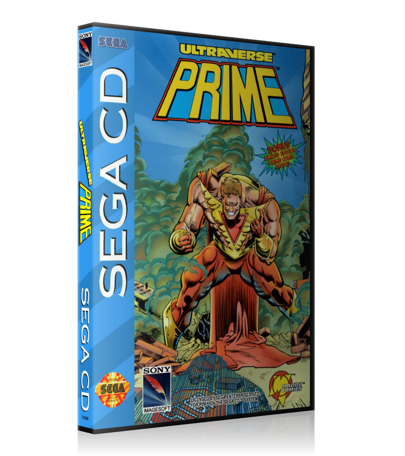 Ultraverse prime REPLACEMENT Retro Gaming Case