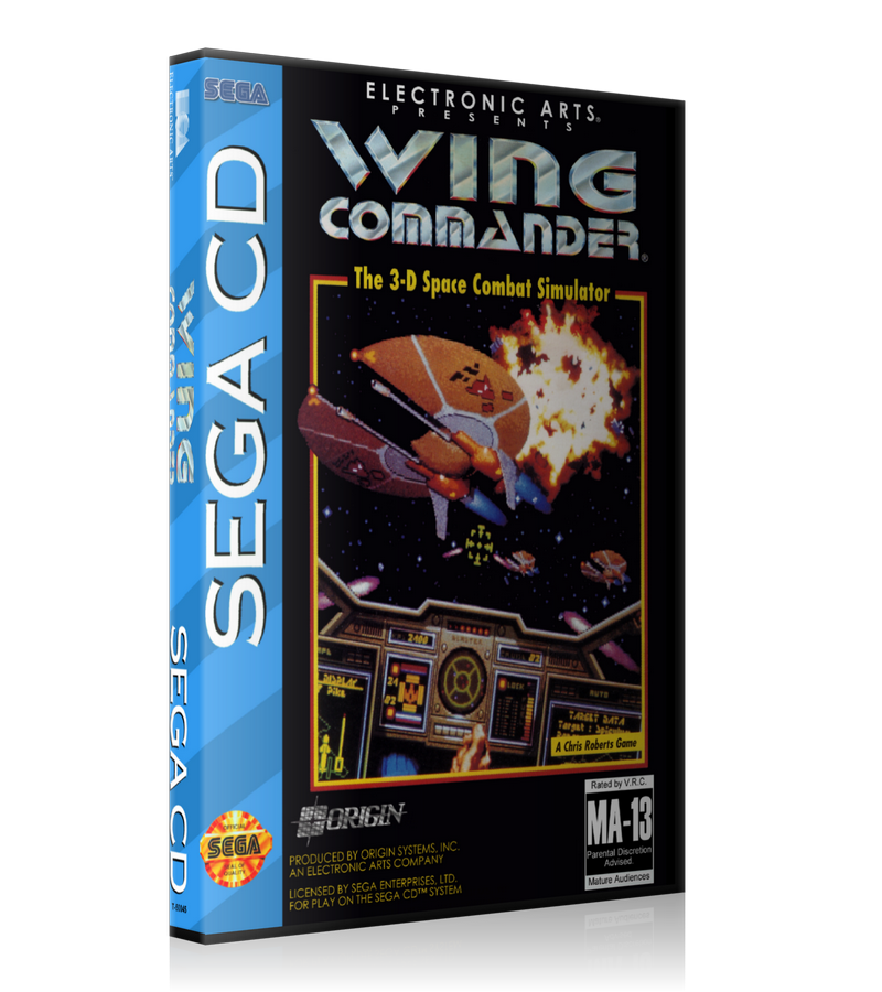 Wing commander REPLACEMENT Retro Gaming Case