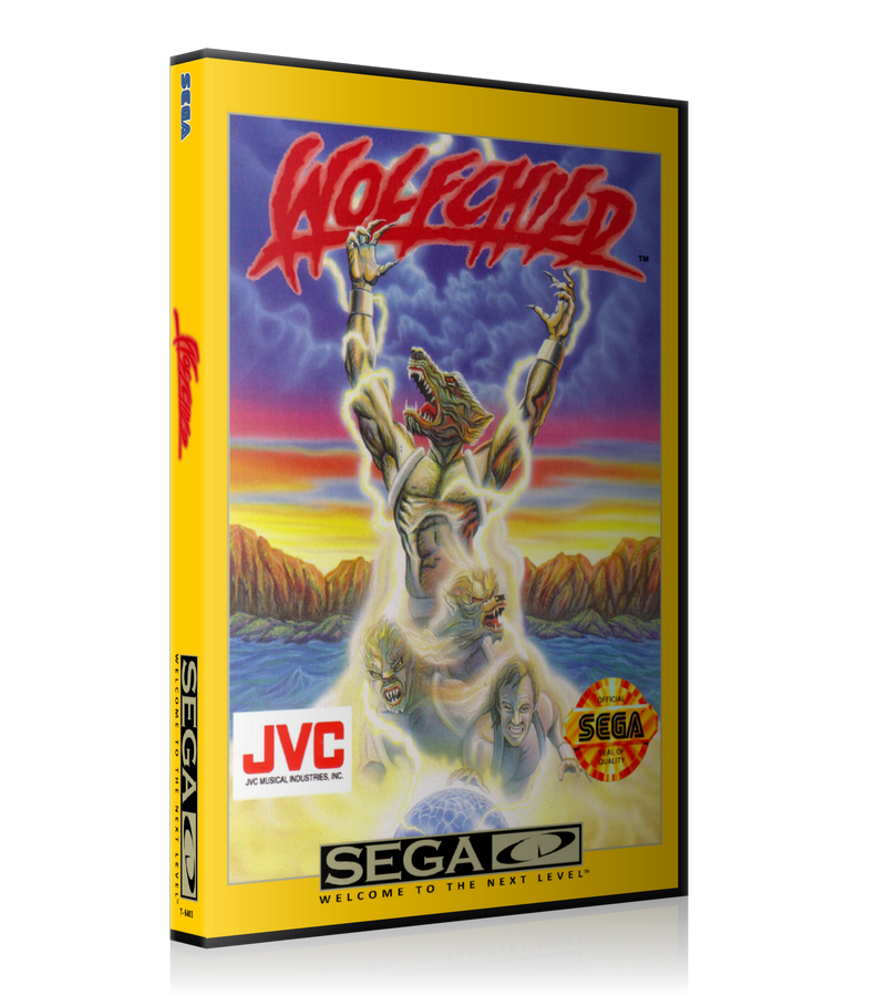 Wolfchild 3 REPLACEMENT Retro Gaming Case