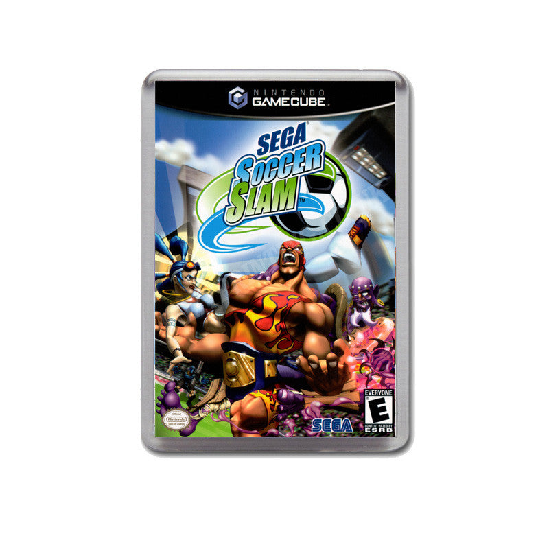 Sega Soccer Slam Style Inspired Game Gamecube Retro Video Gaming Magnet