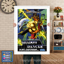 Shadow Dancer 2 Eu - Sega Megadrive Inspired Retro Gaming Poster A4 A3 A2 Or A1