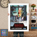 Shadow Dancer The Secret Of Shinobi Eu - Sega Megadrive Inspired Retro Gaming Poster A4 A3 A2 Or A1