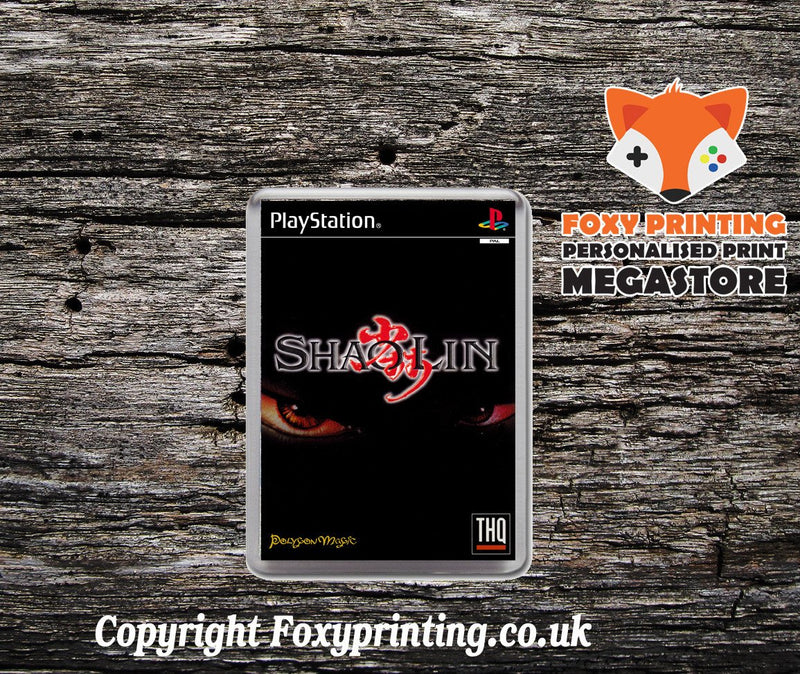 Shaolin Eu - PS1 Playstation 1 Game Inspired Retro Gaming Magnet