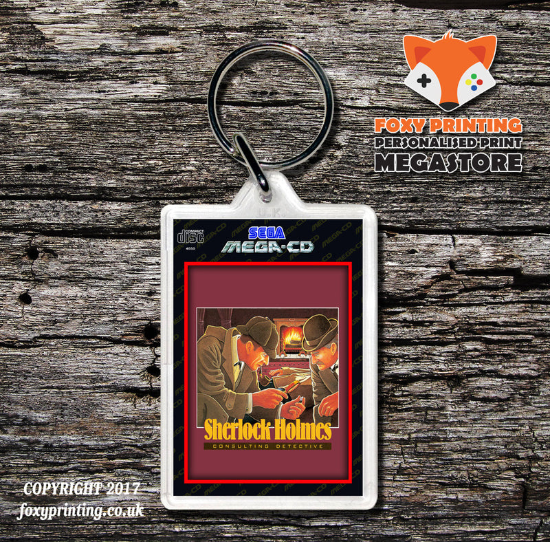 Sherlock Holmes Consulting Detective 3 Gb Game Inspired Retro Gaming Keyring