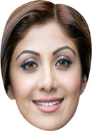 Shilpa Shetty MH 2017 Celebrity Face Mask Fancy Dress Cardboard Costume Mask