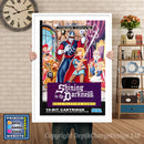 Shining In The Darkness Eu - Sega Megadrive Inspired Retro Gaming Poster A4 A3 A2 Or A1
