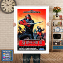 Shinobi 3 Return Of The Ninja Master Eu - Sega Megadrive Inspired Retro Gaming Poster A4 A3 A2 Or A1