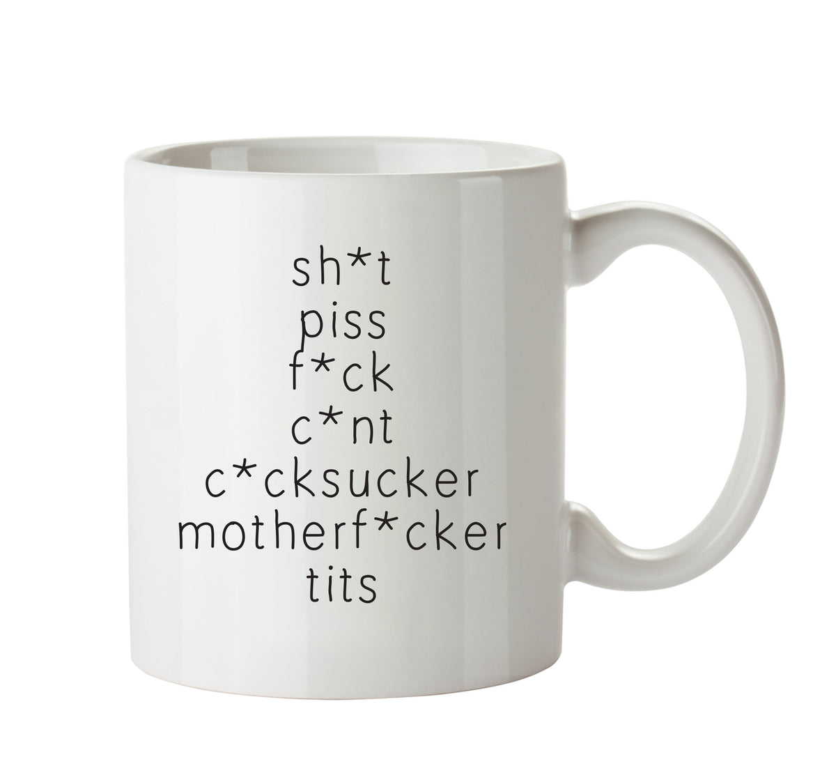 Shit Tits - Adult Mug – printed mug product image 1