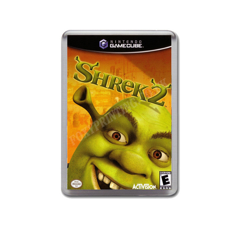Shrek2 Style Inspired Game Gamecube Retro Video Gaming Magnet