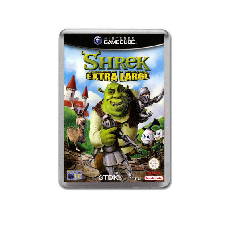 Shrek Extra Large Eu Style Inspired Game Gamecube Retro Video Gaming Magnet