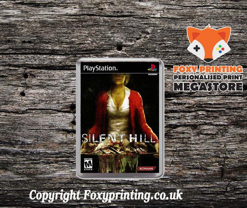 Silent Hill 4 - PS1 Playstation 1 Game Inspired Retro Gaming Magnet